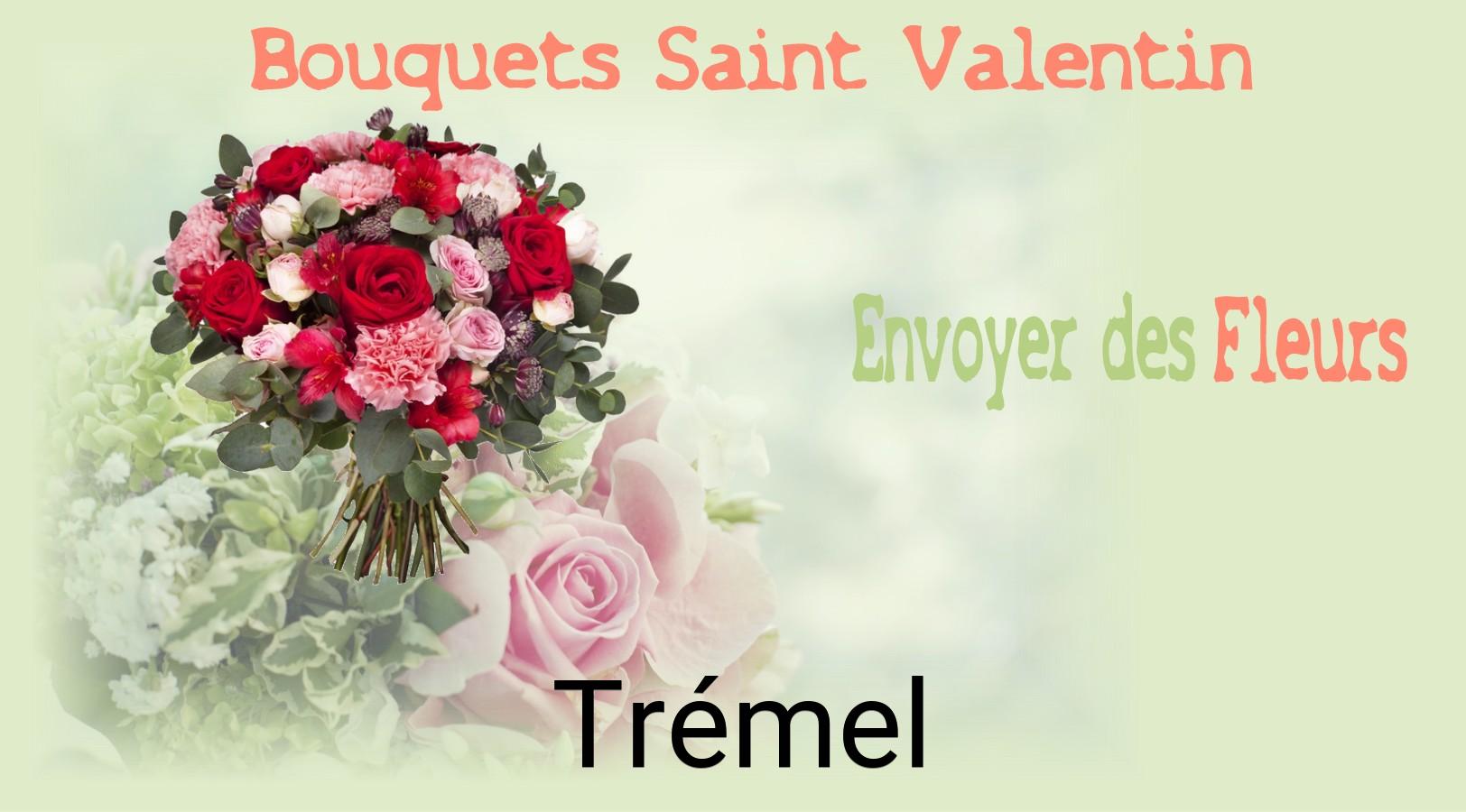 Roses de Saint-Valentin livrées à Trémel